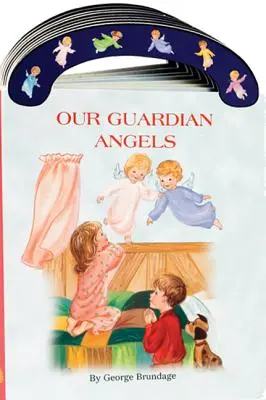 Nuestros ángeles de la guarda: Libro de cartón para llevar de San José - Our Guardian Angels: St. Joseph Carry-Me-Along Board Book