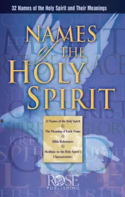 Nombres del Espíritu Santo - Names of the Holy Spirit