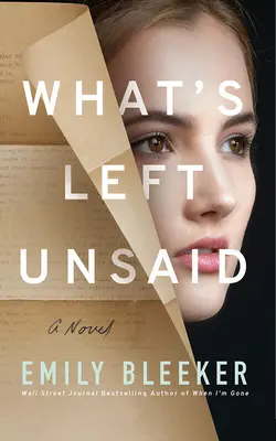 Lo que queda por decir - What's Left Unsaid