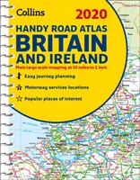 2020 Collins Handy Road Atlas Gran Bretaña e Irlanda - 2020 Collins Handy Road Atlas Britain and Ireland