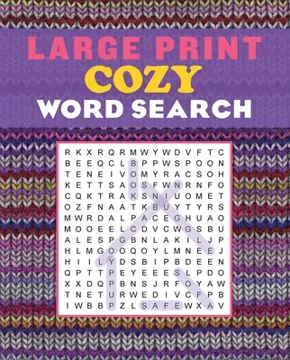 Sopa de letras en letra grande - Large Print Cozy Word Search