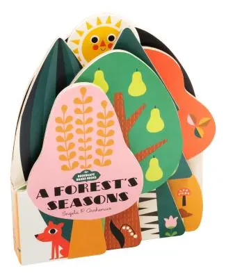 Bookscape Libros de Tablero: A Forest's Seasons: (Libro de Tablero con Formas para Niños de Colores, Libro para Niños Pequeños Paisaje de Bosque) - Bookscape Board Books: A Forest's Seasons: (Colorful Children's Shaped Board Book, Forest Landscape Toddler Book)