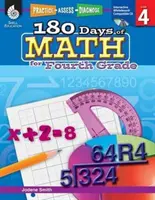 180 días de matemáticas para cuarto grado: Practicar, evaluar, diagnosticar - 180 Days of Math for Fourth Grade: Practice, Assess, Diagnose