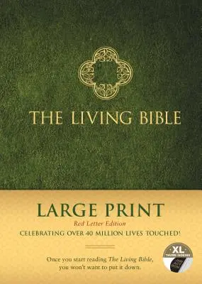 La Biblia Viviente Edición Letra Roja - The Living Bible Large Print Red Letter Edition