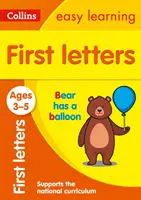 Primeras letras Edades 3-5 - Ideal para aprender en casa - First Letters Ages 3-5 - Ideal for Home Learning