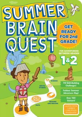 Brain Quest de verano: Entre 1º y 2º curso - Summer Brain Quest: Between Grades 1 & 2