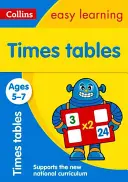 Tablas de multiplicar Edades 5-7 - Prepararse para la escuela con el aprendizaje en casa fácil - Times Tables Ages 5-7 - Prepare for School with Easy Home Learning
