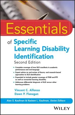 Fundamentos de la identificación de trastornos específicos del aprendizaje - Essentials of Specific Learning Disability Identification