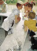 Norman Rockwell's the Soda Jerk del Cuaderno del Saturday Evening Post - Norman Rockwell's the Soda Jerk from the Saturday Evening Post Notebook