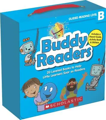 Buddy Readers: Nivel B (Pack para padres): 20 libros con niveles para niños pequeños - Buddy Readers: Level B (Parent Pack): 20 Leveled Books for Little Learners