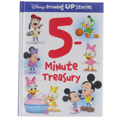 Tesoro de 5 minutos Cuentos Disney para niños - 5-Minute Treasury Disney Growing Up Stories