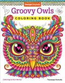 Libro para colorear de Búhos Groovy - Groovy Owls Coloring Book