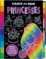 Rasca y Dibuja Princesas - Libro de Actividades Scratch Art - Scratch & Draw Princess - Scratch Art Activity Book