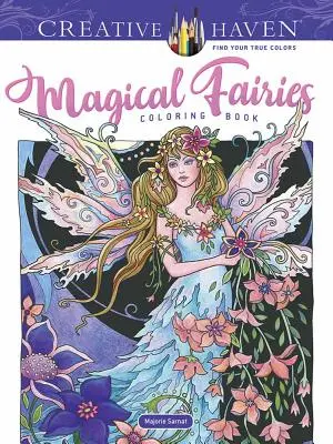 Libro para colorear de Creative Haven Hadas Mágicas - Adult Coloring Book Creative Haven Magical Fairies Coloring Book