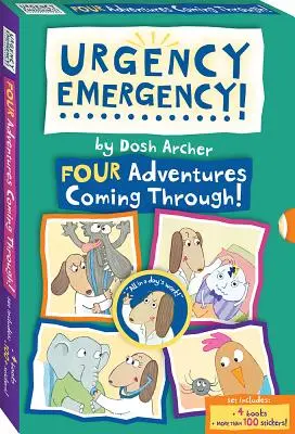 Urgencias Caja #1-4 - Urgency Emergency! Boxed Set #1-4