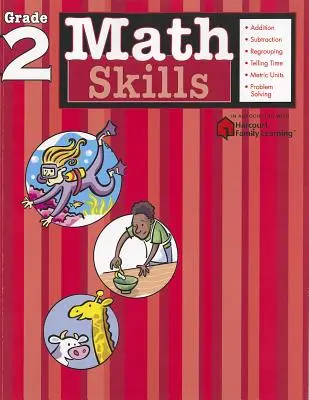 Habilidades matemáticas: Grado 2 (Flash Kids Harcourt Family Learning) - Math Skills: Grade 2 (Flash Kids Harcourt Family Learning)