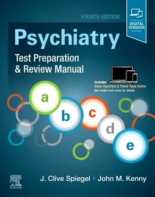 Manual de preparación y repaso del examen de psiquiatría - Psychiatry Test Preparation and Review Manual