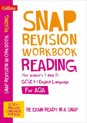 AQA GCSE 9-1 English Language Reading (Papers 1 & 2) Workbook - Ideal for Home Learning, 2022 and 2023 Exams