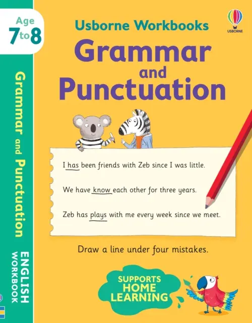 Usborne Workbooks Grammar and Punctuation 7-8 (Watson Hannah (EDITOR))