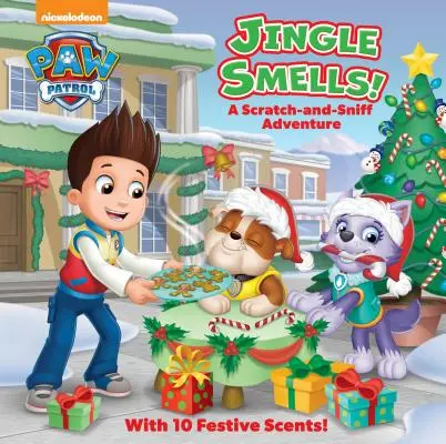 ¡Huele a cascabel! Una aventura de rasca y huele (Paw Patrol) - Jingle Smells!: A Scratch-And-Sniff Adventure (Paw Patrol)