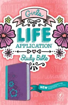 Biblia de Estudio de Aplicación de la Vida para Niñas-NLT - Girls Life Application Study Bible-NLT