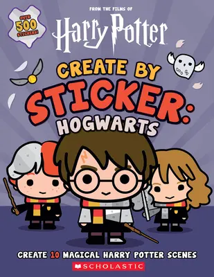 Harry Potter: Crear con pegatina: Hogwarts - Harry Potter: Create by Sticker: Hogwarts