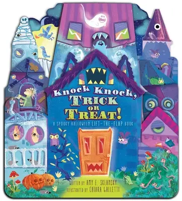 Toc Toc, Truco o Trato: Un espeluznante libro de bolsillo de Halloween - Knock Knock, Trick or Treat!: A Spooky Halloween Lift-The-Flap Book