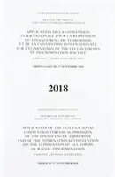 Memorias de sentencias, opiniones consultivas y providencias: Aplicación del convenio internacional para la represión de la financiación del terrorismo y - Reports of Judgments, Advisory Opinions and Orders: Application of the International Convention for the Suppression of the Financing of Terrorism and