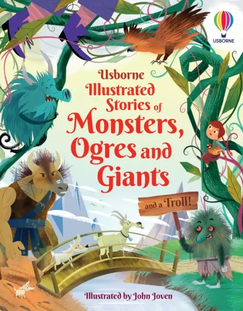 Cuentos ilustrados de monstruos, ogros y gigantes (y un trol) - Illustrated Stories of Monsters, Ogres and Giants (and a Troll)