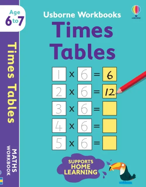 Cuadernos Usborne Tablas de multiplicar 6-7 - Usborne Workbooks Times Tables 6-7