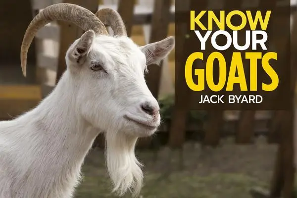 Conozca a sus cabras - Know Your Goats