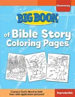 Gran libro de historias bíblicas para colorear para niños de primaria - Big Book of Bible Story Coloring Pages for Elementary Kids