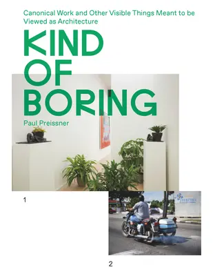 Kind of Boring: Canonical Work and Other Visible Things Meant to Be Viewed as Architecture: Canonical Work and Other Visible Things Meant to Be Viewed (La obra canónica y otras cosas visibles destinadas a ser vistas) - Kind of Boring: Canonical Work and Other Visible Things Meant to Be Viewed as Architecture: Canonical Work and Other Visible Things Meant to Be Viewed