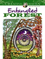 Libro para colorear de Creative Haven Bosque Enredado - Creative Haven Entangled Forest Coloring Book