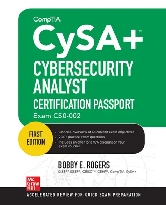 Pasaporte para la Certificación de Analista de Ciberseguridad Comptia Cysa+ (Examen Cs0-002) - Comptia Cysa+ Cybersecurity Analyst Certification Passport (Exam Cs0-002)