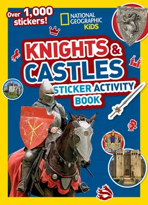 Libro de actividades de pegatinas de caballeros y castillos - Knights and Castles Sticker Activity Book