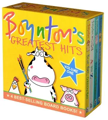 Los Grandes Éxitos de Boynton en la Gran Caja Azul: Moo, Baa, La La La; A to Z; Doggies; Blue Hat, Green Hat - Boynton's Greatest Hits the Big Blue Box: Moo, Baa, La La La!; A to Z; Doggies; Blue Hat, Green Hat