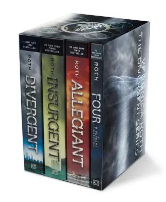 Juego de la serie Divergente: Divergente, Insurgente, Allegiant, Cuatro - Divergent Series Set: Divergent, Insurgent, Allegiant, Four