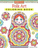 Libro para colorear de Arte Popular - Folk Art Coloring Book