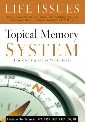 Sistema de Memoria Temática: Temas de la vida: Esconde la Palabra de Dios en tu corazón - Topical Memory System: Life Issues: Hide God's Word in Your Heart