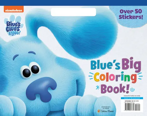 El gran libro para colorear de Blue (Blue's Clues & You) - Blue's Big Coloring Book (Blue's Clues & You)