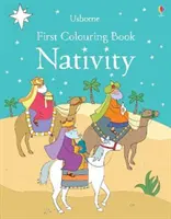 Primer libro para colorear Natividad - First Colouring Book Nativity