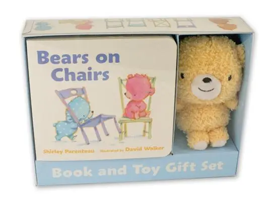 Osos en la silla: Set de regalo de libro y juguete [Con osito de peluche] - Bears on Chairs: Book and Toy Gift Set [With Plush Bear]