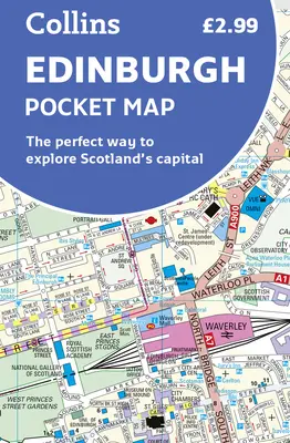 Mapa de bolsillo de Edimburgo - La forma perfecta de explorar Edimburgo - Edinburgh Pocket Map - The Perfect Way to Explore Edinburgh