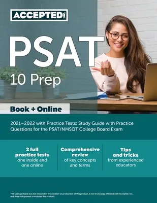 PSAT 10 Prep 2021-2022 con Pruebas de Práctica: Guía de estudio con preguntas de práctica para el examen PSAT/NMSQT del College Board - PSAT 10 Prep 2021-2022 with Practice Tests: Study Guide with Practice Questions for the PSAT/NMSQT College Board Exam