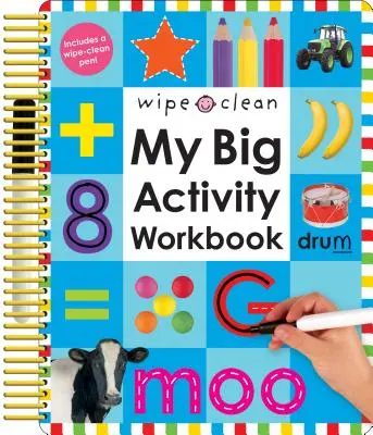 Wipe Clean: Mi gran cuaderno de actividades [Con 2 rotuladores Wipe Clean] - Wipe Clean: My Big Activity Workbook [With 2 Wipe-Clean Pens]
