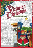 Libro para colorear de la Navidad victoriana - Victorian Christmas Colouring Book