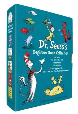 Colección de libros para principiantes del Dr. Seuss: El Gato en el Sombrero; Un Pez Dos Peces Pez Rojo Pez Azul; Huevos Verdes y Jamón; Hop on Pop; Zorro en Calcetines - Dr. Seuss's Beginner Book Collection: The Cat in the Hat; One Fish Two Fish Red Fish Blue Fish; Green Eggs and Ham; Hop on Pop; Fox in Socks