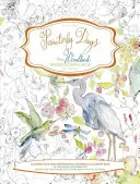 Painterly Days: El libro de acuarela de bosque para adultos - Painterly Days: The Woodland Watercoloring Book for Adults