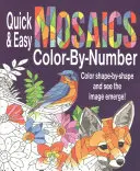 Quick & Easy Mosaics Color by Number